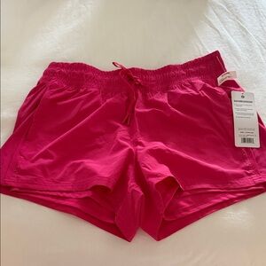Women's Pink Athletic Shorts